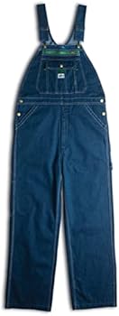 Liberty Men's Stonewashed Denim Bib overalls and coveralls